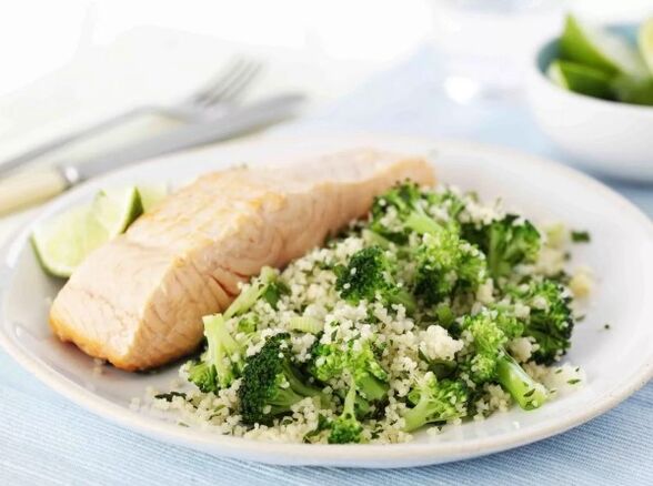 Pesce con broccoli
