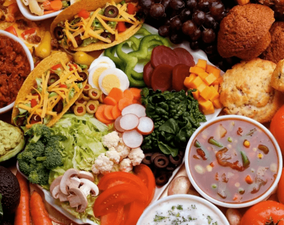 Una varietà di dieta